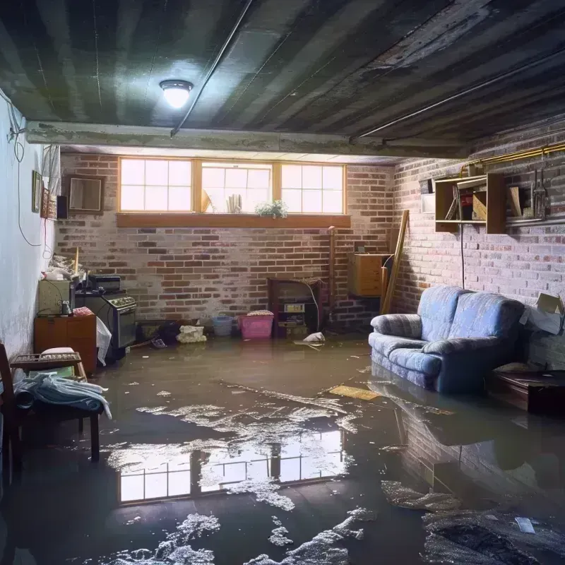 Flooded Basement Cleanup in Wolfeboro, NH